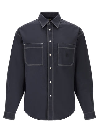 Blue Cotton Blouse