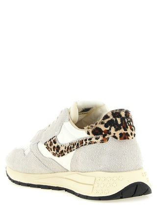 Multicolor Nylon Athletic Sneakers