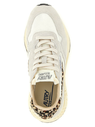 Multicolor Nylon Athletic Sneakers