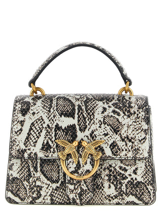 Gray Calfskin Handbag