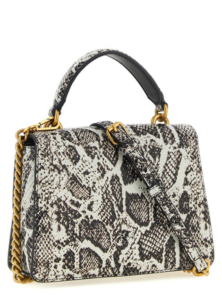 Gray Calfskin Handbag