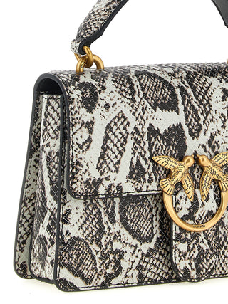 Gray Calfskin Handbag