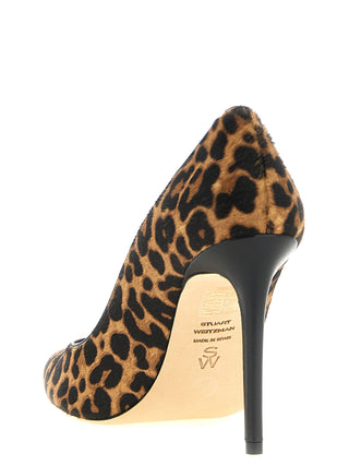 Multicolor Calfskin High Heel Pumps