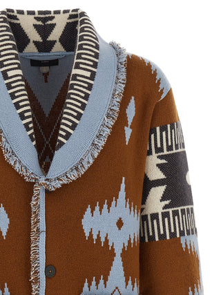 Multicolor Cashmere Cardigan