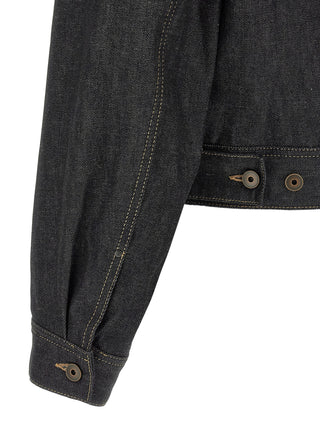 Blue Cotton Denim Jacket