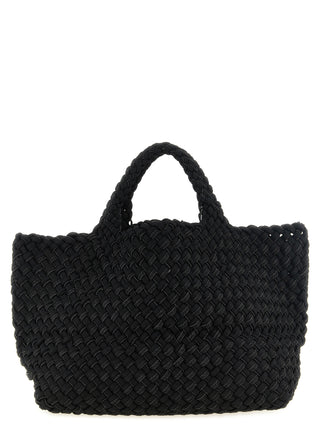 Black Nylon Tote Bag