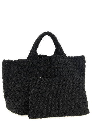 Black Nylon Tote Bag