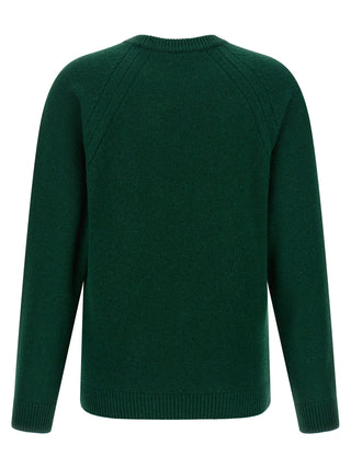 Bicolor Wool Cardigan