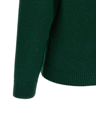 Bicolor Wool Cardigan