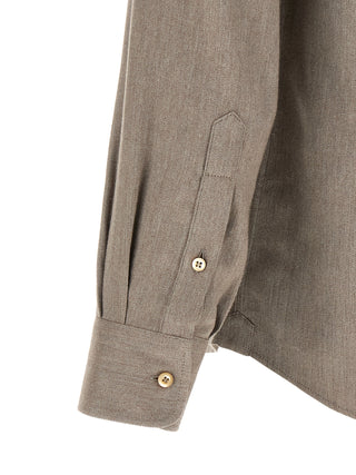 Gray Cotton Blouse