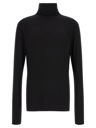 Black Viscose Cardigan