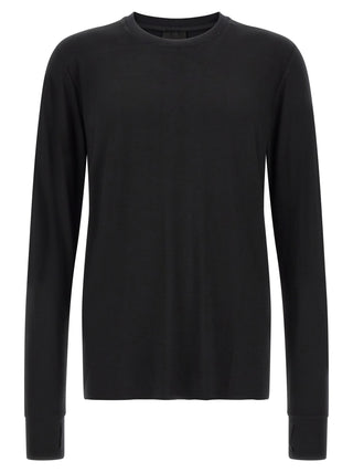 Black Viscose T-Shirt