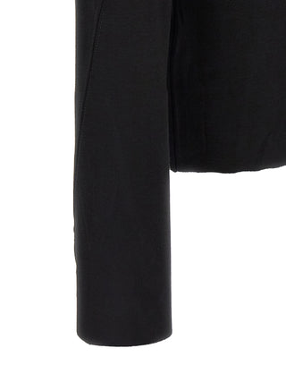 Black Viscose Cardigan