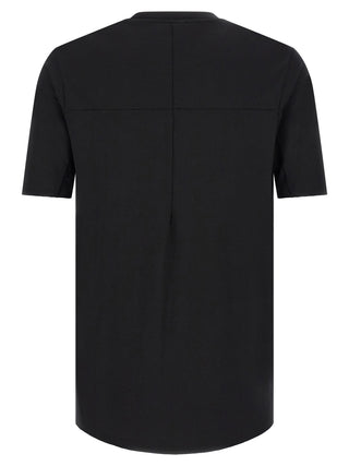 Black Viscose T-Shirt