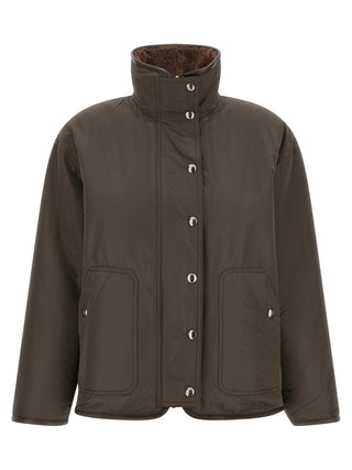 Brown Lamb Leather Biker Jacket