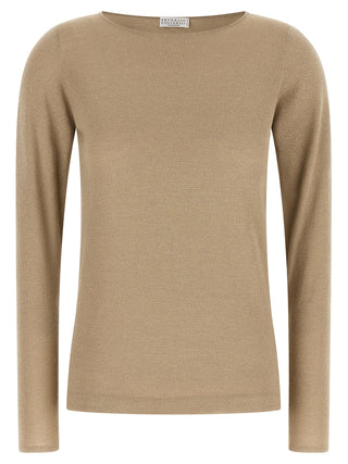 Beige Cashmere Cardigan