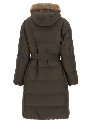 Bicolor Cotton Coat