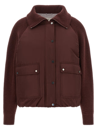 Bordeaux Cotton Bomber