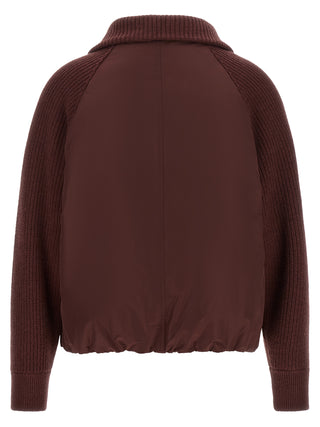 Bordeaux Cotton Bomber
