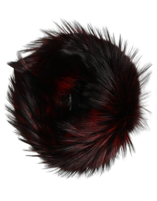 Red Fox Mink Fur Womens Bucket Capello Hat