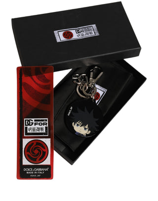 Black Fushiguro Megumi Charm Metal Keychain Keyring
