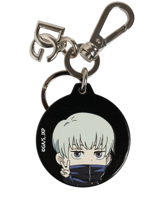 Black Kaisen Toge Inumaki Charm Metal Keychain Keyring
