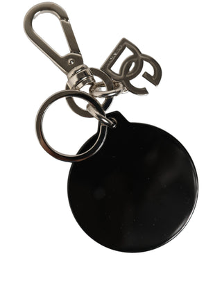 Black Kaisen Panda Chibi Charm Metal Keychain Keyring