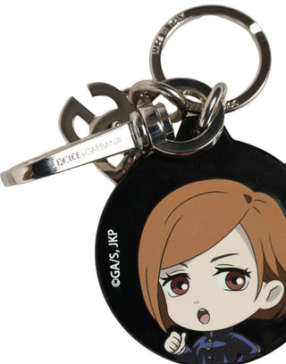 Black Kaisen Nobara Kugisaki Charm Metal Keychain Keyring