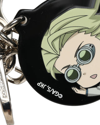 Black Kaisen Kento Nanami Charm Metal Keychain Keyring