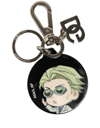 Black Kaisen Kento Nanami Charm Metal Keychain Keyring