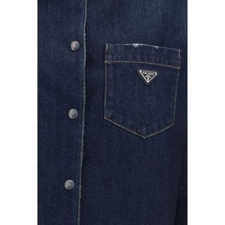 Blue Cotton Denim Jacket