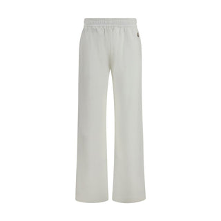 White Cotton Casual Pants