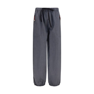 Gray Wool Oves Aries Casual Pants