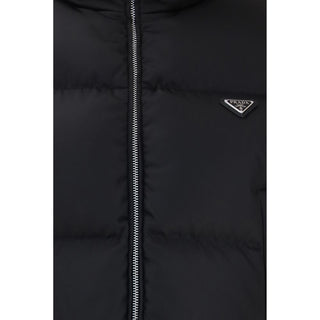 Black Goose Down Full-Length Jacket