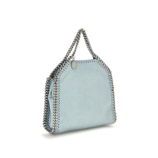 Blue Polyester Handbag
