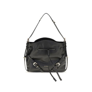 Black Calf Leather Bos Taurus Backet Bag