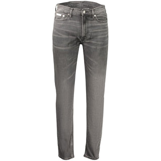 Black Cotton Men's Jeans
