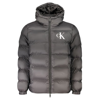 Black Nylon Men's Jacket