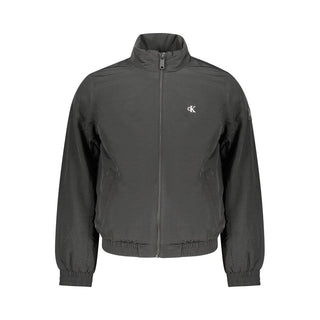 Black Poliammide Men's Jacket