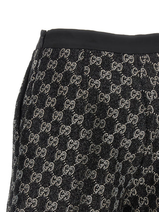 Black Viscose Short And Mini Shorts