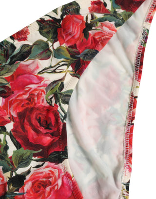 Multicolor Floral Print Beachwear Bikini Bottom