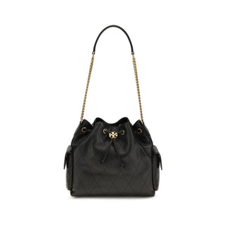 Black Calf Leather Bos Taurus Shoulder Bag