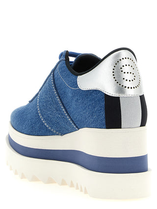 Blue EVA Wedge Sandals