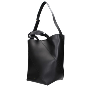Black Leather Crossbody Bag
