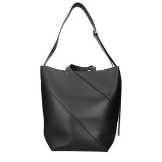Black Leather Crossbody Bag