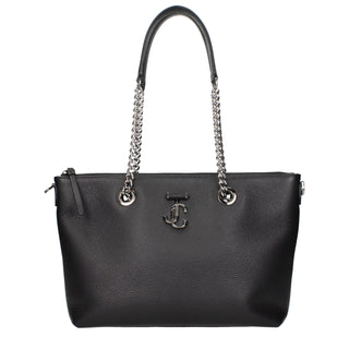 Black Leather Shoulder Bag