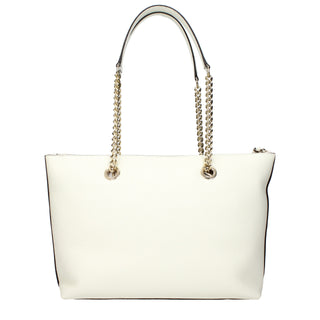 White Leather Shoulder Bag