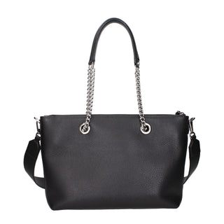 Black Leather Shoulder Bag
