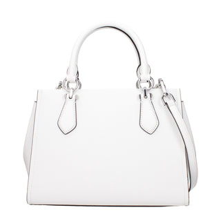 White Leather Handbag
