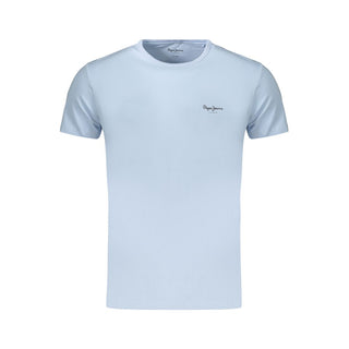 Azzurro Cotton Mens T-Shirt